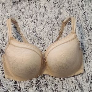 Cacique Lightly Padded Balconette Bra, sz 40DDD